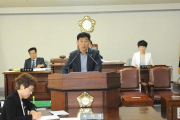 제7대 후반기 원구성 의장선거(당선 박종래의원)